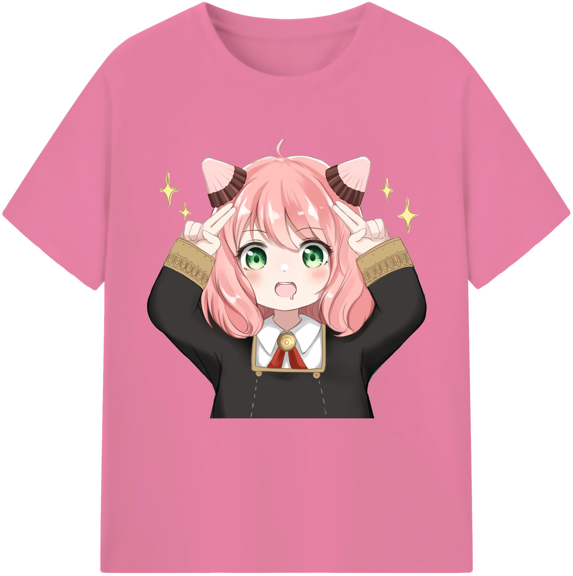 （画像用） SPY×FAMILY间谍家家酒 綿100％半袖Tシャツ（フロントプリント）